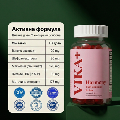 VIKA+ Harmony - за жените, които се превръщат в друг човек преди цикъл